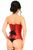 Lavish Patent PVC Underwire Underbust Corset