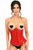 Lavish Patent PVC Underwire Underbust Corset