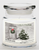Courtside Market Tree farm Candle Glass Jar with Glass Lid