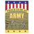 Proud To Be An Army Family Double Applique Garden Flag