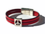 Peace Sign Leather Bracelet