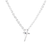 Necklace Baby Blessings Silver Cross-Boy