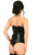 Lavish Patent PVC Underwire Underbust Corset