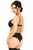 Lavish Sheer Lace Underwire Waist Cincher Corset