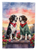 English Springer Spaniel Two Hearts Garden Flag