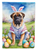 Bullmastiff Easter Egg Hunt Garden Flag