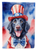 Curly-Coated Retriever Patriotic American Garden Flag
