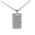Necklace 24 Chain Jeremiah 29:11 Dogtag