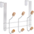 12 Piece Set - Matte Black Double Glide Shower Curtain Hooks