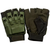 Half Finger Tactical Engagement Glove - Olive Drab