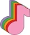 Small Assorted Color Creative Foam Cut-Outs