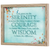 Framed Wall Art Serenity Prayer