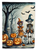Calacas Skeletons Spooky Halloween Garden Flag