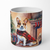 Collie Cozy Christmas Decorative Soy Candle