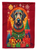 Irish Wolfhound Holiday Christmas Garden Flag