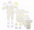 Bambini Newborn Layette Baby Shower Gift Set