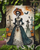 La Catrina Skeleton Spooky Halloween Garden Flag