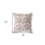 18 Pink Yellow Roses Indoor Outdoor Throw Pillow