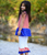 AnnLoren Big Little Girls' 4th of July Star Heart Tunic Leggings Toddler Holiday Clothing