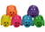 Multipet Globlets Latex Dog Chew Toy Assorted Colors