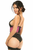 Lavish Mesh Open Cup Waist Cincher