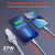 HyperGear SpeedBoost 25W USB-C PD + 12W USB Fast Car Charger with PPS | 4ft MFi Lightning Cable