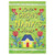 Love Grows At Nana's House Flag Garden Double Applique