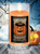 Courtside Market Jack O Lantern Witch Hat Status Candle Glass
