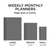 2026 This is Fine Medium Weekly Monthly Planner