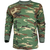 Men's Long Sleeve T-Shirt - Woodland Camo