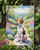 American Foxhound Spring Garden Garden Flag