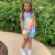 AnnLoren Girls Hoodie Tank and Shorts Set