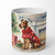Irish Setter Cozy Christmas Decorative Soy Candle