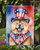 Chow Chow Patriotic American Garden Flag