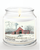Courtside Market Winter Barn with Mill Candle Glass Jar with Glass Lid