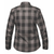 TW255.20 - Ladies Black and Gray Flannel Shirt