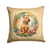 Yellow Labrador Retriever and Flowers Pair of Pot Holders