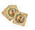 Yellow Labrador Retriever and Flowers Pair of Pot Holders