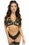 Faux Leather Lace-Up Bra Top