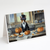 Basenji Fall Kitchen Pumpkins Greeting Cards Pack of 8