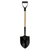 Steel Round Point Shovel with 60" Hardwo