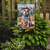American Bulldog Cowboy Welcome Garden Flag