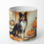 Cavalier Spaniel Fall Kitchen Pumpkins Decorative Soy Candle