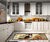 Fall Kitchen Pumpkin Pie Runner Mat 28x58