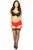 Red Lace Ruffle Panty
