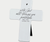 Tabletop Cross White With God All Things