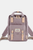 Himawari Contrast Waterproof Nylon Backpack Bag