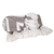 Premium Cotton Slub Throw of 50" x 60" from Parkland Collection