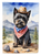 Cairn Terrier Cowboy Welcome Garden Flag