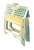 House 2 Home, Wide 12.5" Plastic 1 Step Folding Step Stool White